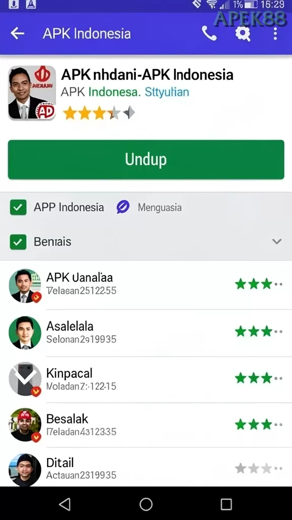 Cuplikan layar PUNCAKTOTO — pengaturan akun