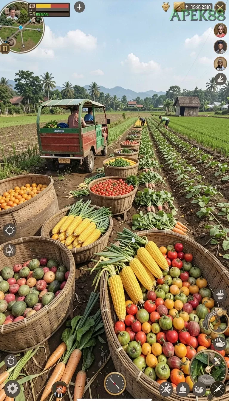 Cuplikan layar V87 — halaman utama